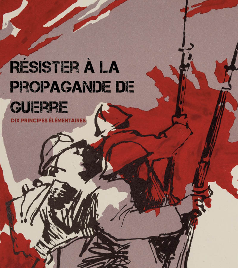 affiche du film Résister à la propagande de guerre